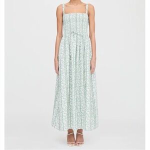 Hill House Anita Nap Maxi Dress in Provence Stripe